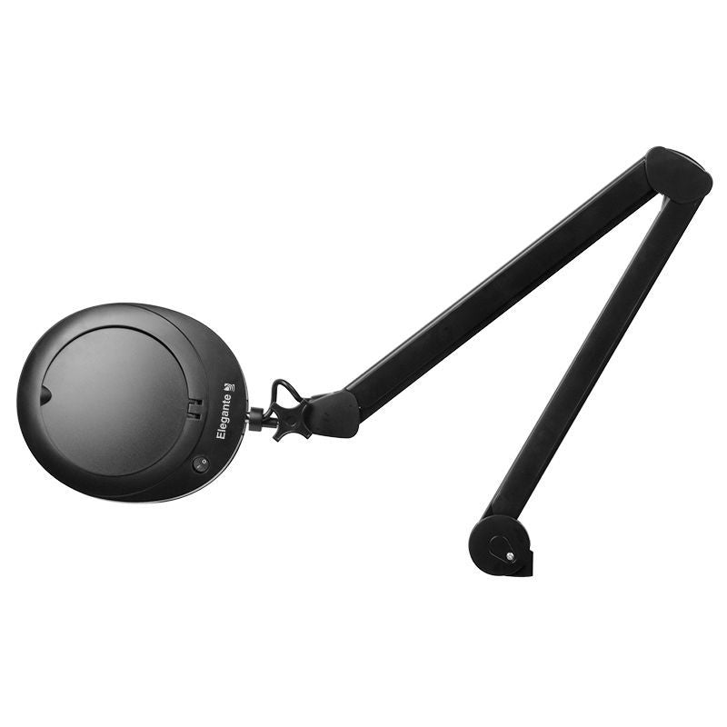 Elegante 6025 60 LED SMD 5D svart lupelampe med stativ