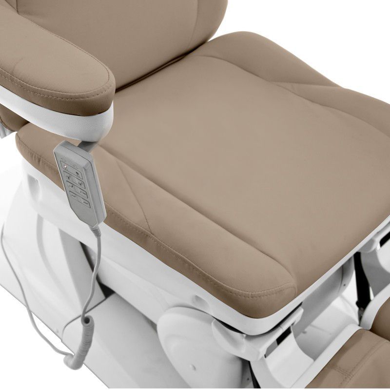Elektrisk fotpleiestol Azzurro 870s pedikyr 3 motorer cappuccino