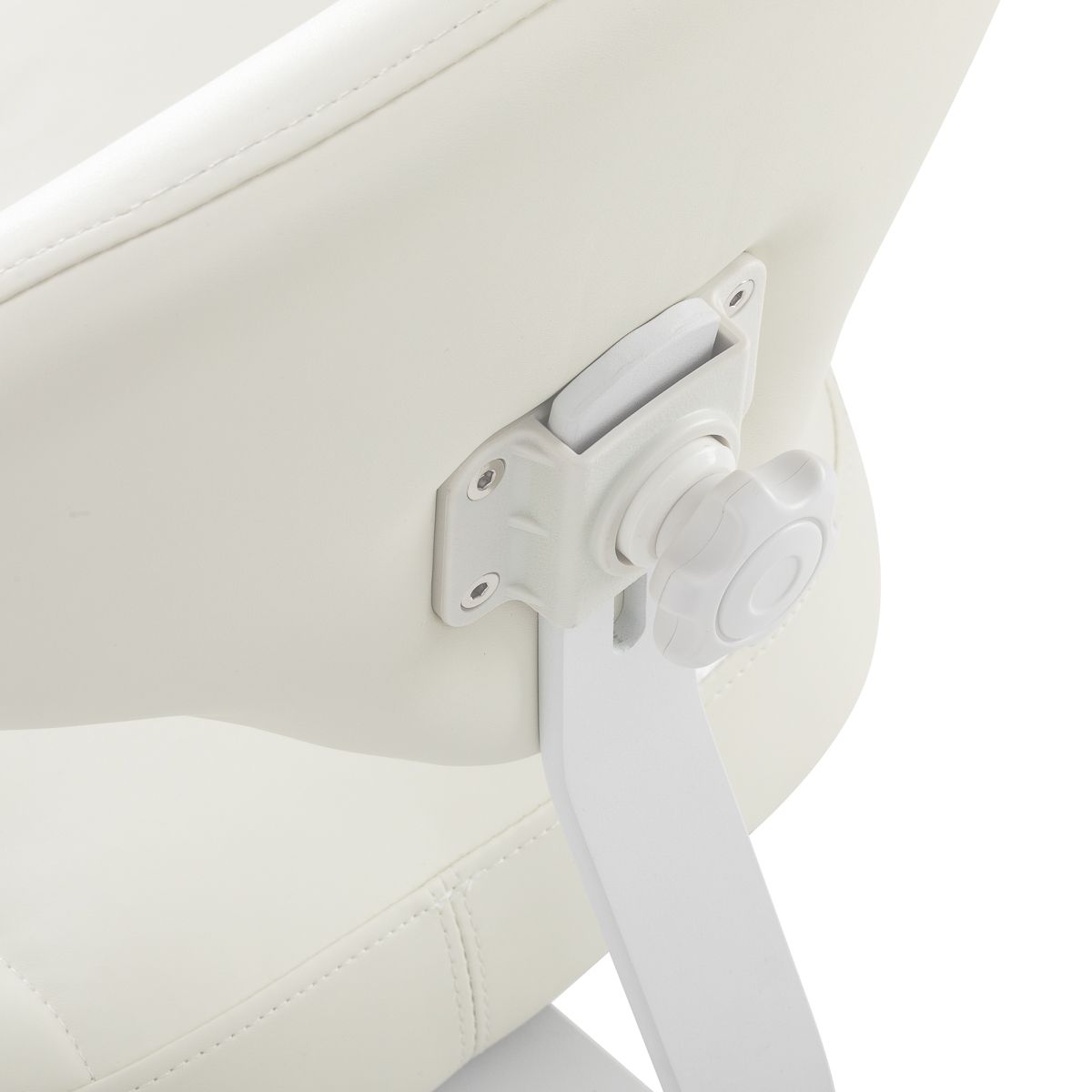 Arbeidsstol Azzurro 156-F bump-up hvit