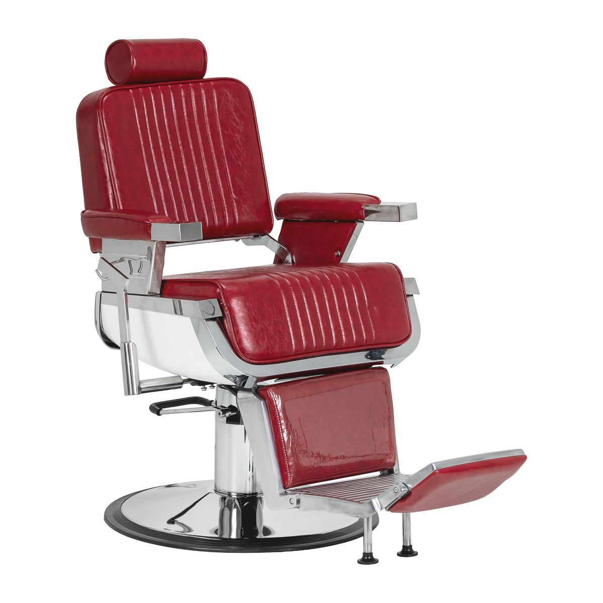 Barberstol Gabbiano Royal X rød