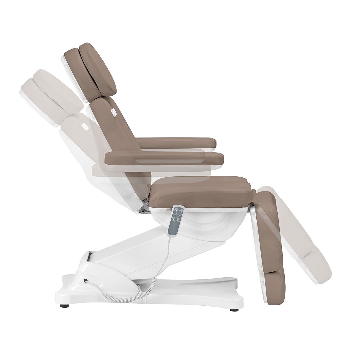 Elektrisk behandlingsstol SILLON CLASSIC 3 motorer modern brun