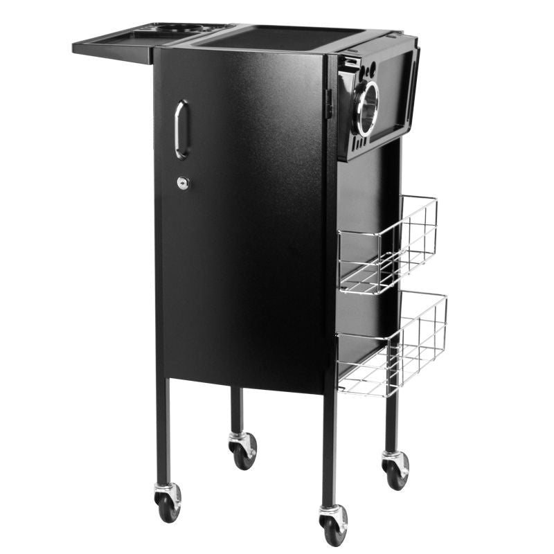 Gabbiano frisørvogn deluxe 500 svart