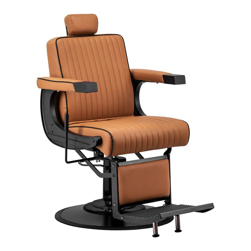 Gabbiano Visionerio barberstol lysebrun
