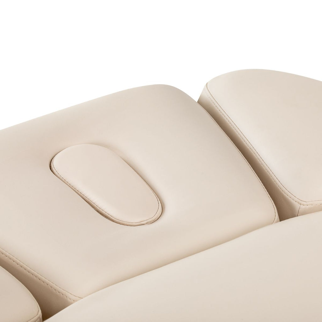 SPA lounger Sillon Relax kremfarget med svart base