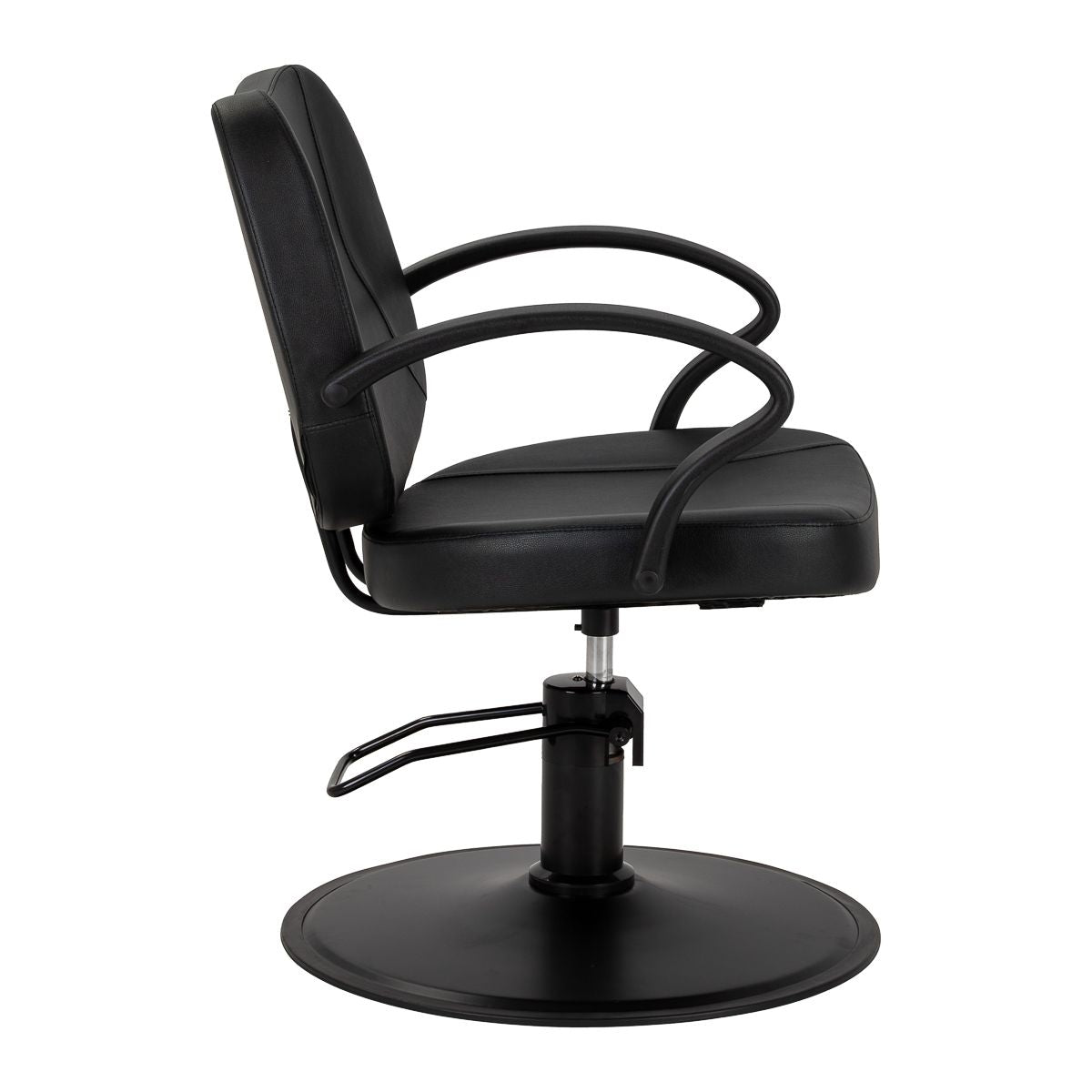 Frisørstol Hair System Borneo svart