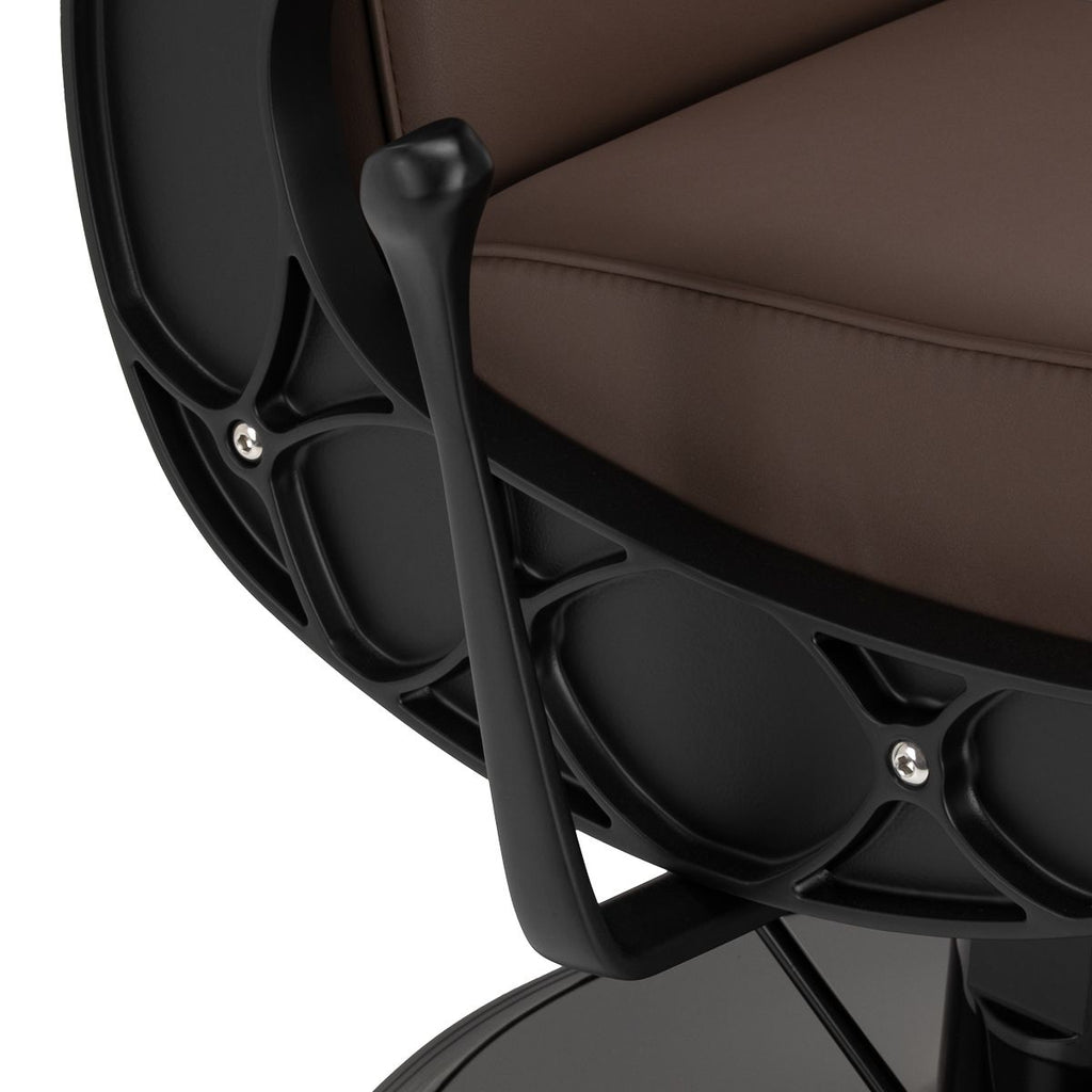 Gabbiano Continental frisørstol brun