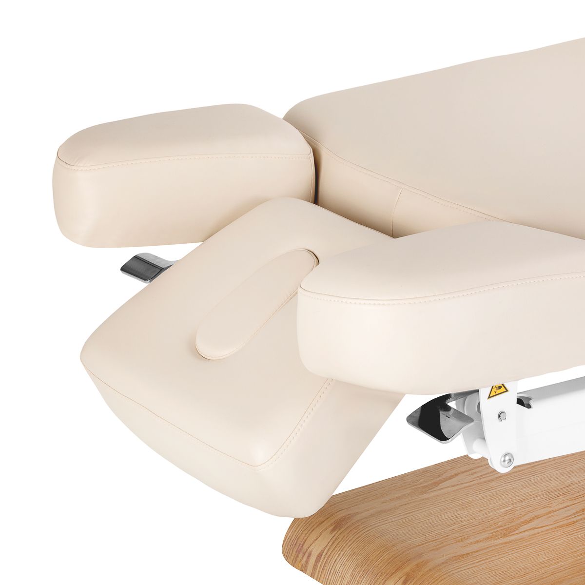 SPA lounger Sillon Relax kremfarget med lysebrun base