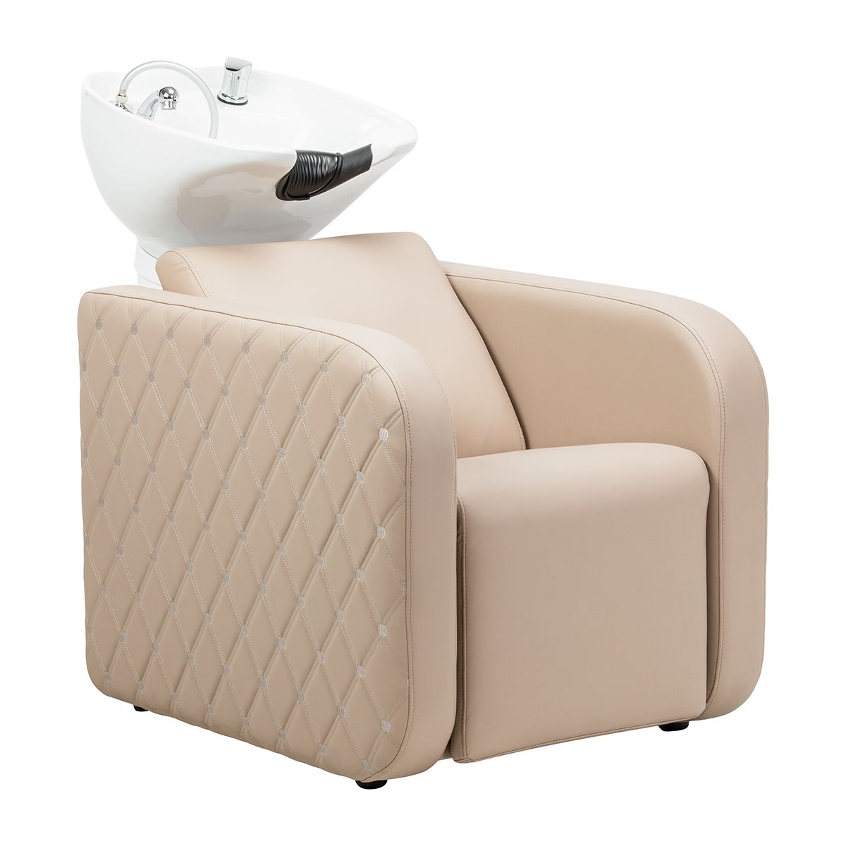 Elektrisk frisørvask med massasje function Gabbiano Sylvia Plus beige