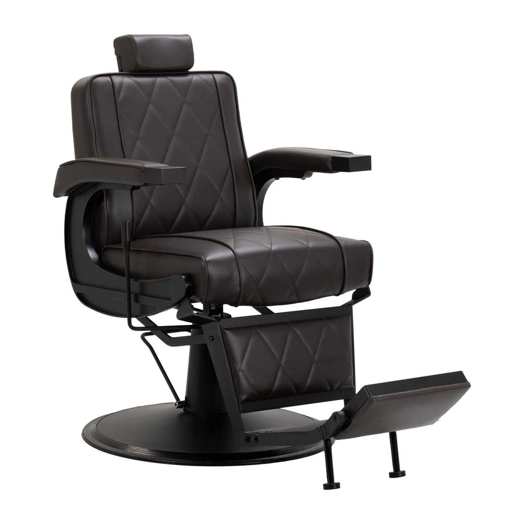 Hair System barberstol BM88066B brun