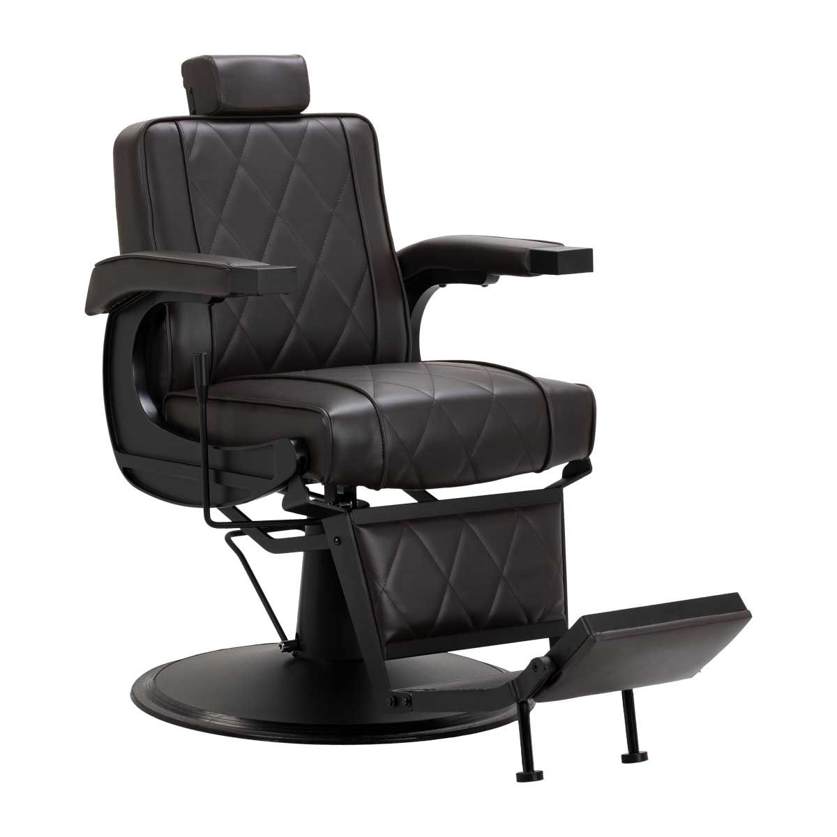 Hair System barberstol BM88066B brun