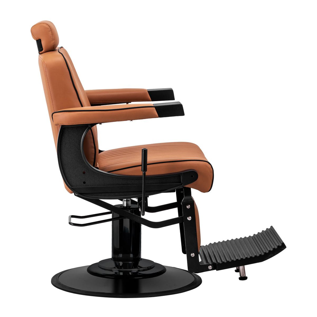 Gabbiano Visionerio barberstol lysebrun