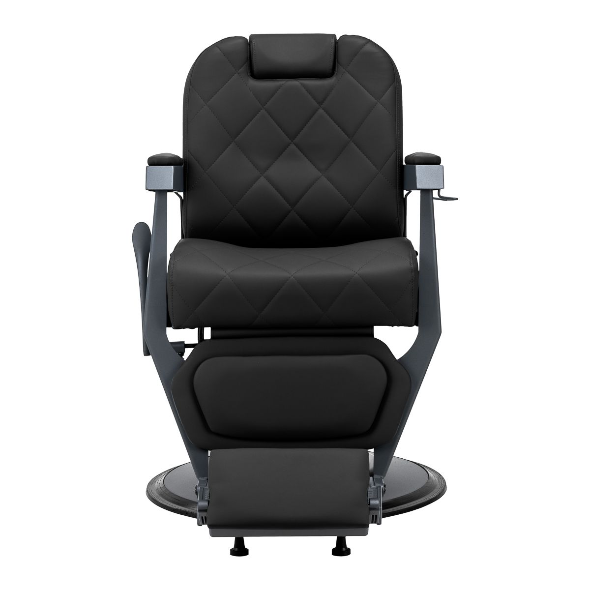Gabbiano barberstol Bruno med graphite frame svart