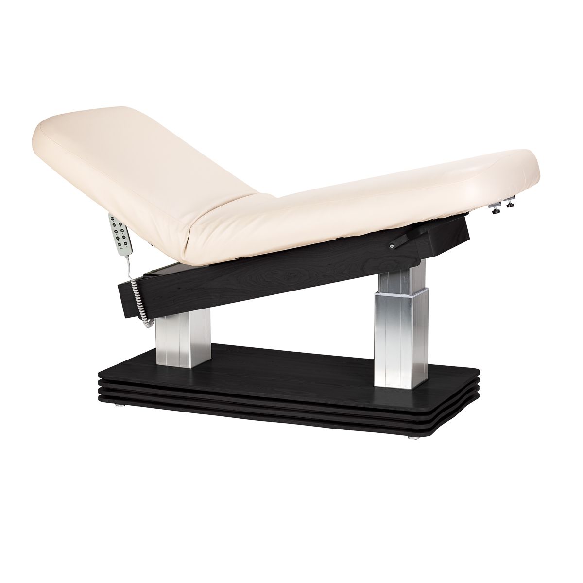SPA lounger Sillon Comfort kremfarget med svart base