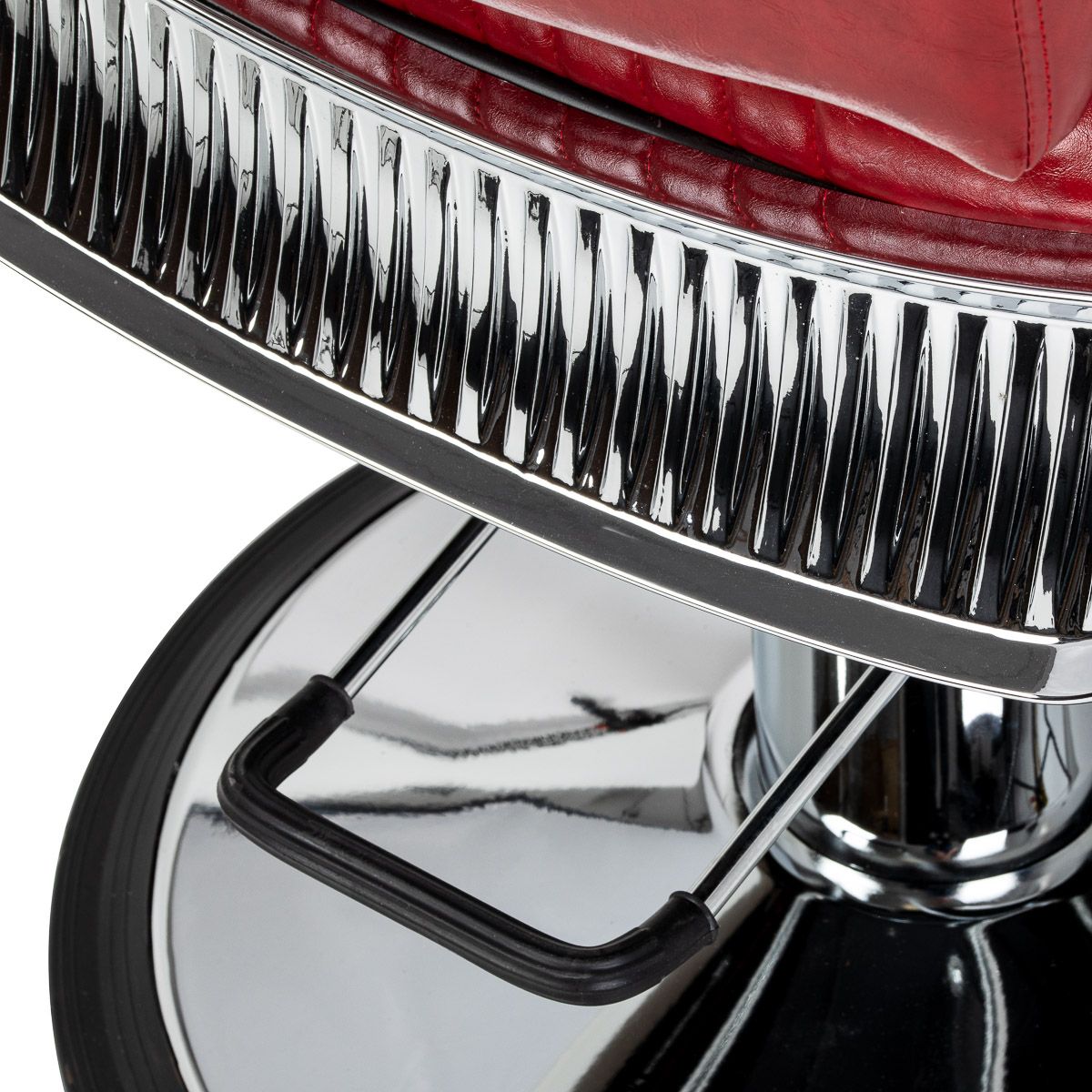 Barberstol Gabbiano Royal X rød