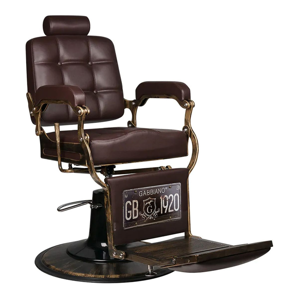 Gabbiano barberstol Boss brun