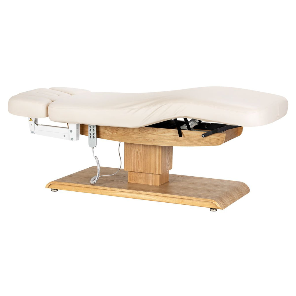 SPA lounger Sillon Relax kremfarget med lysebrun base
