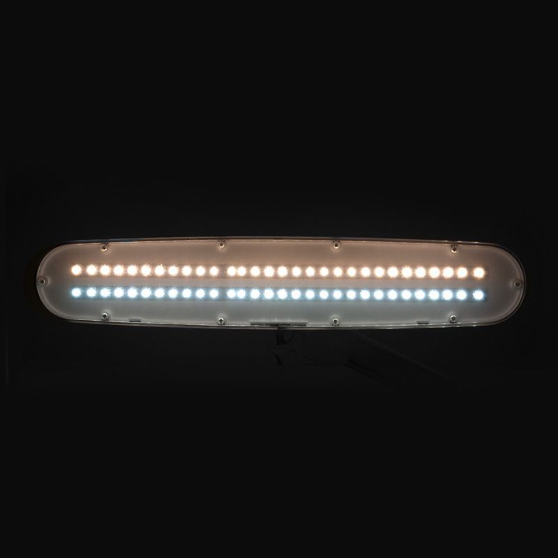 Elegant 801-tl led arbeidslampe med reg. hvit lysstyrke og color
