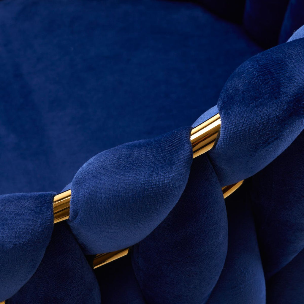 4Rico stol QS-GW06G navy blå