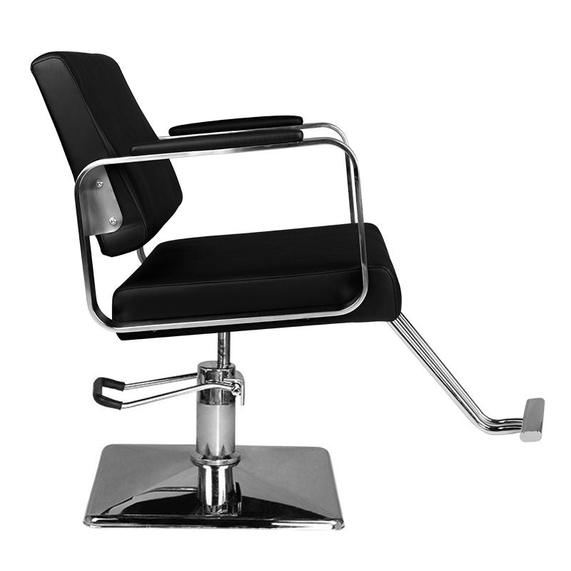 Hair system hs202 barberstol svart