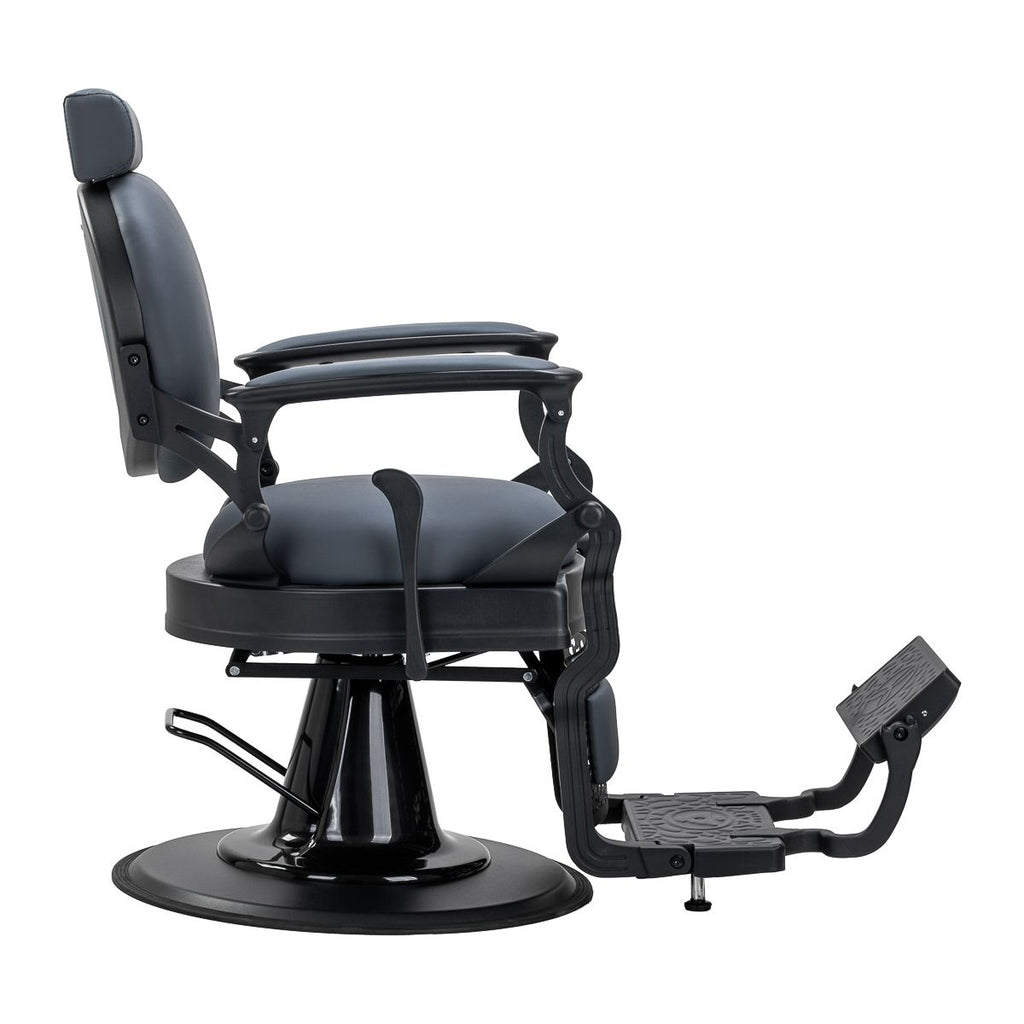 Barberstol Gabbiano Niccolo graphite buttonless