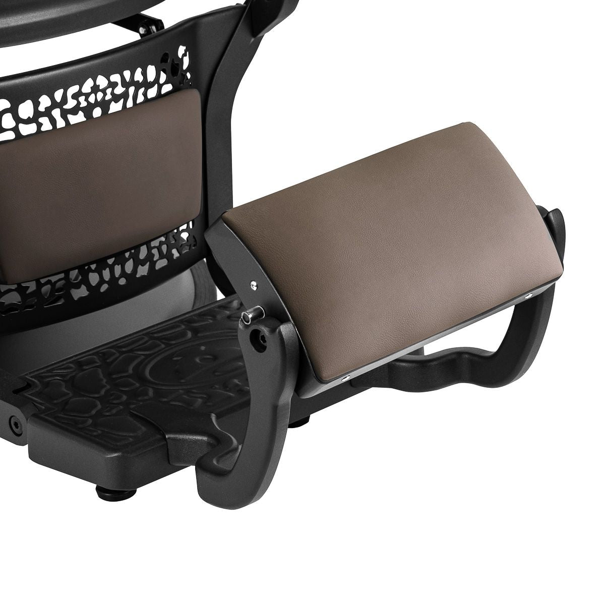 Barberstol Gabbiano Niccolo brun buttonless