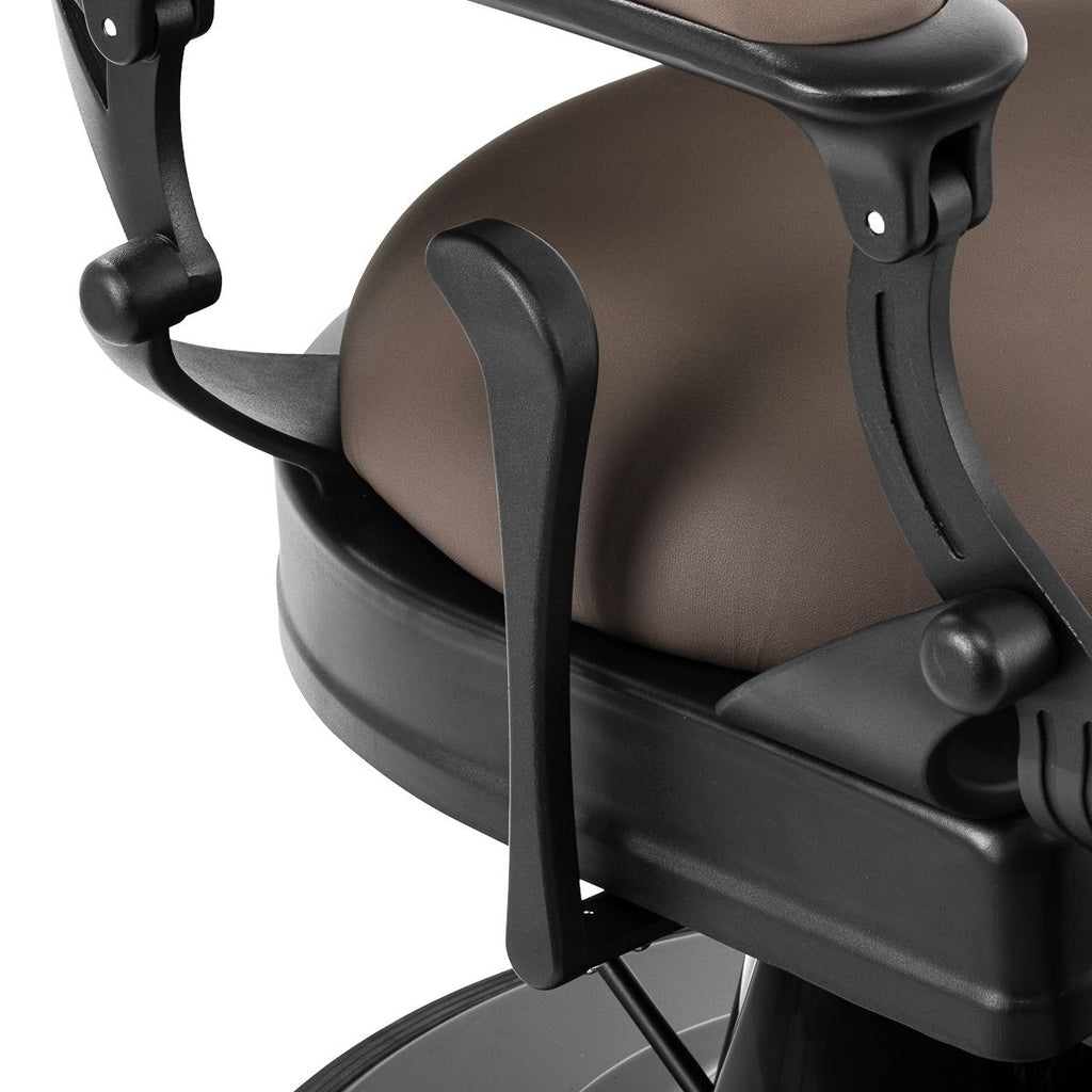 Barberstol Gabbiano Niccolo brun buttonless