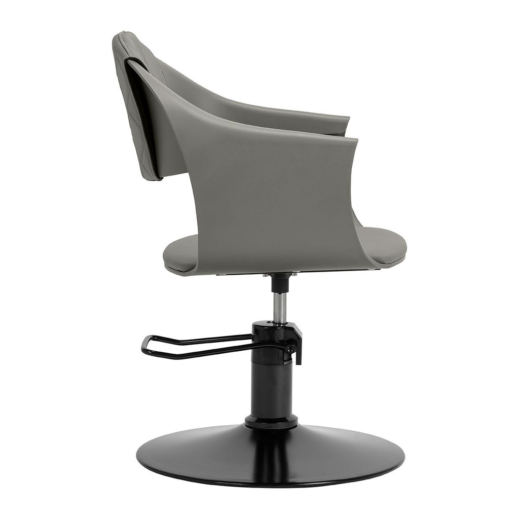 Hair System Halo grå frisørstol grå