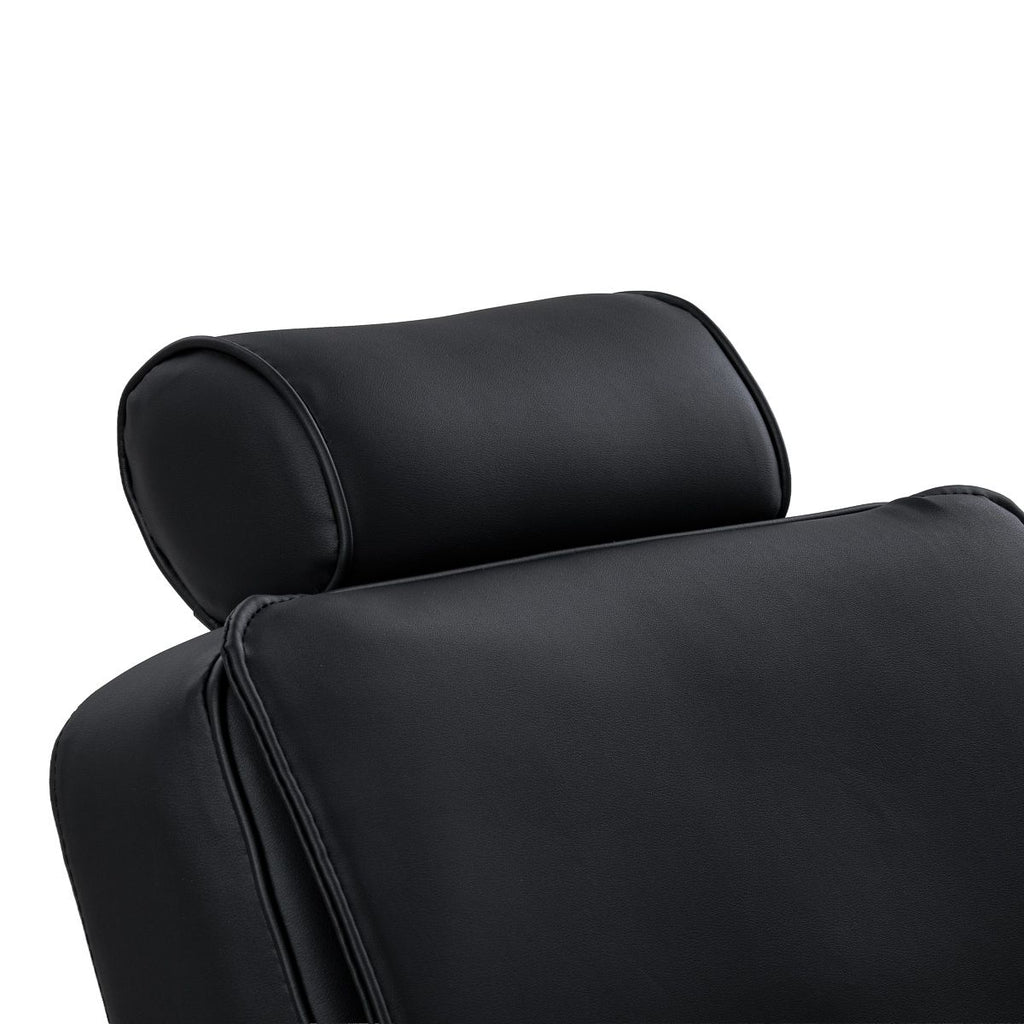 Barberstol med massasje function Gabbiano Continental svart