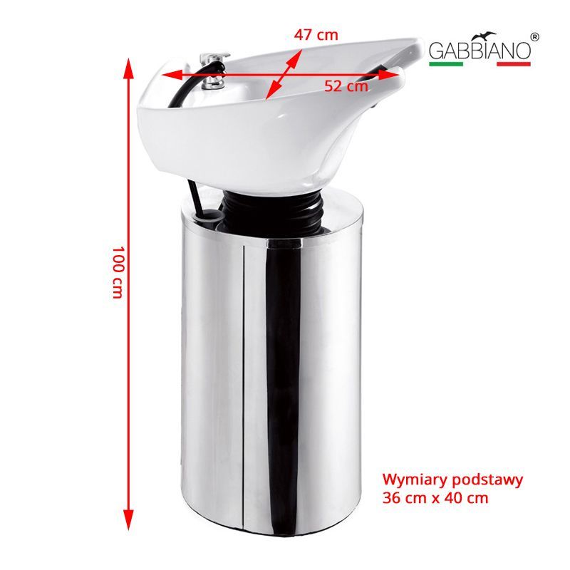 Gabbiano q-2460 frisørvask - washing station