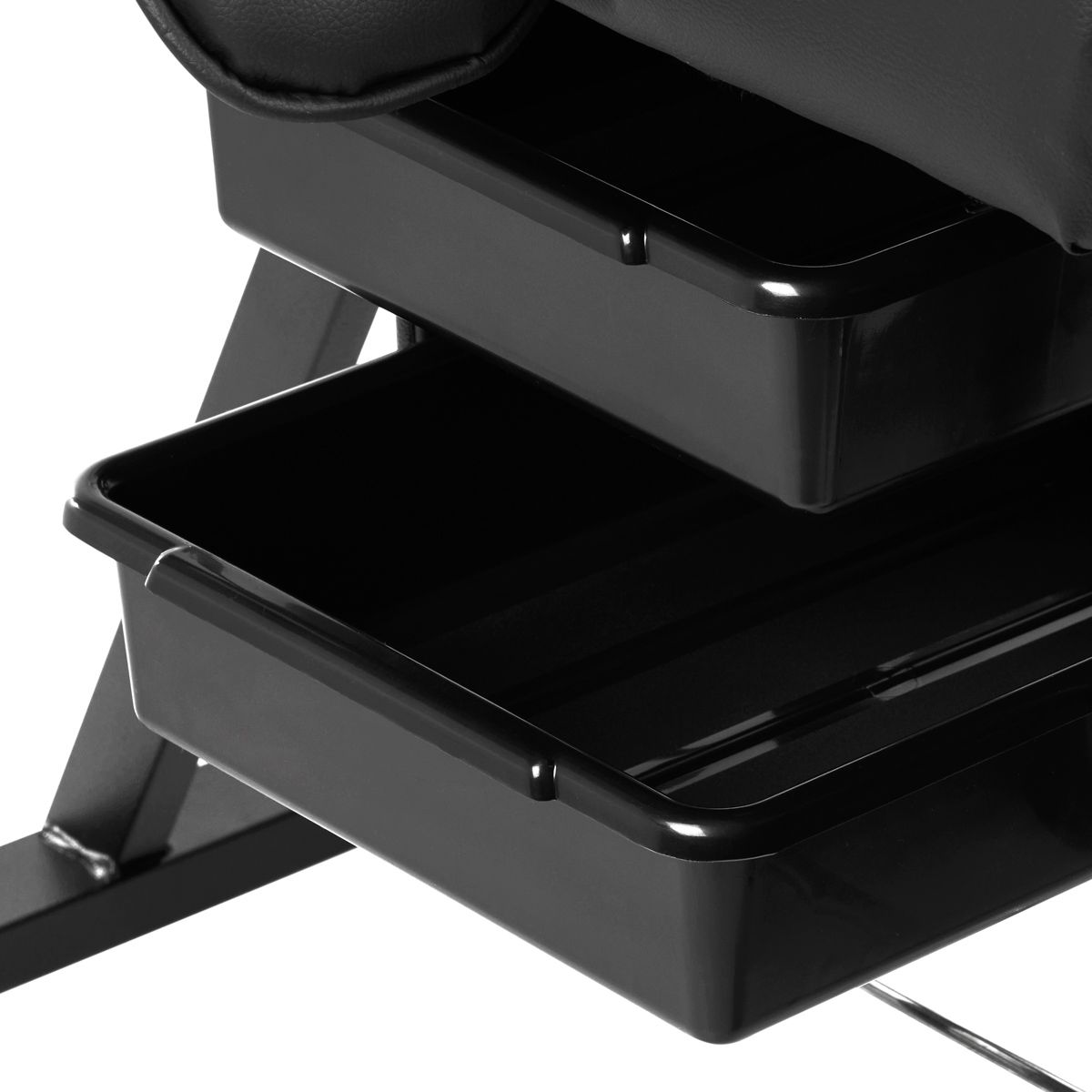 Sillon behandlingsstol med cuvettes svart