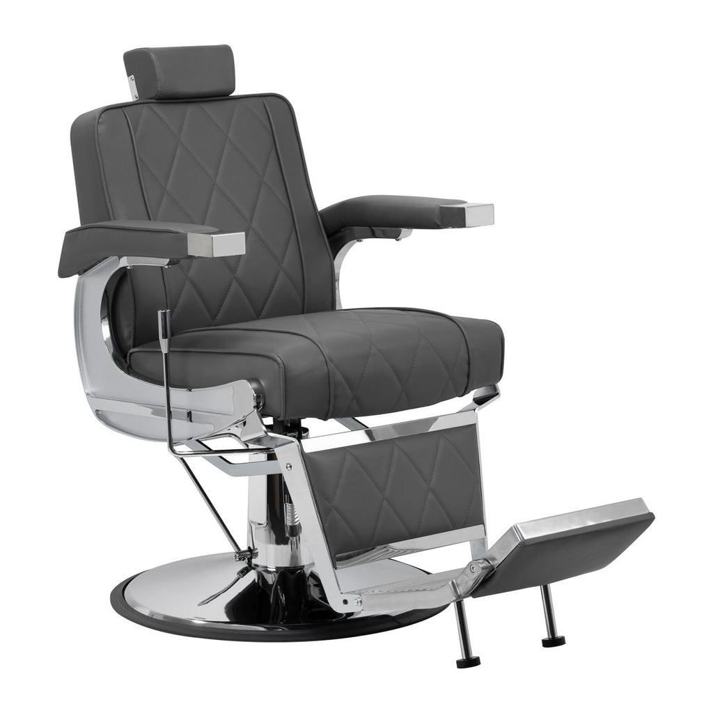 Hair System barberstol BM88066 grå