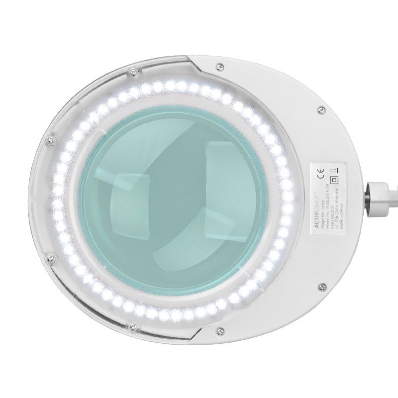 Elegante 6025 60 LED 5d LED lupelampe med stativ