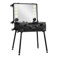 Mobil speaker stand med speakers Plus svart