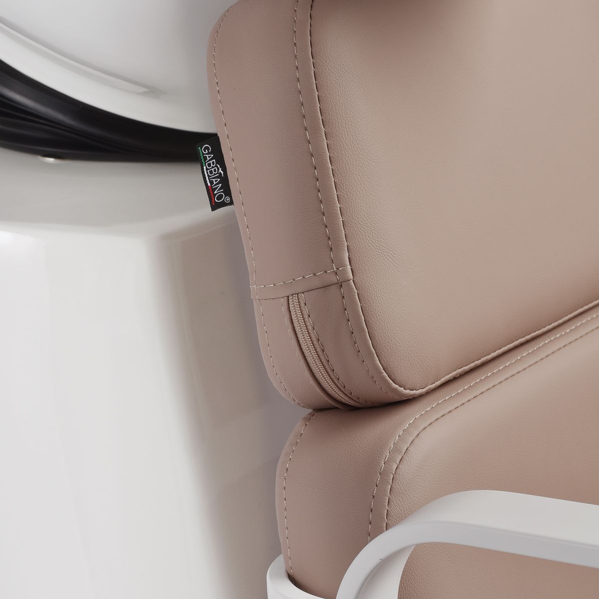 Gabbiano Porto frisørvask hvit beige