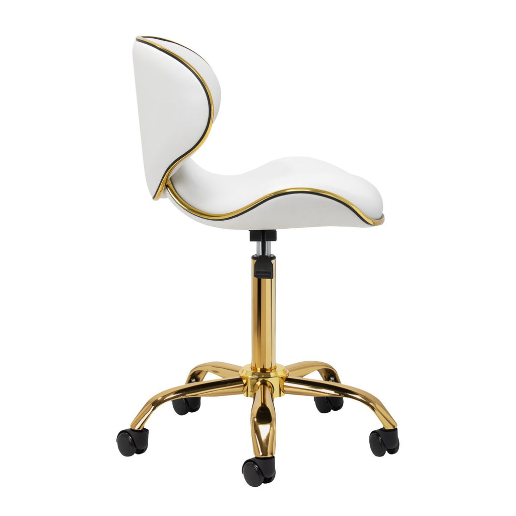 Gabbiano arbeidsstol Q-4599G hvit