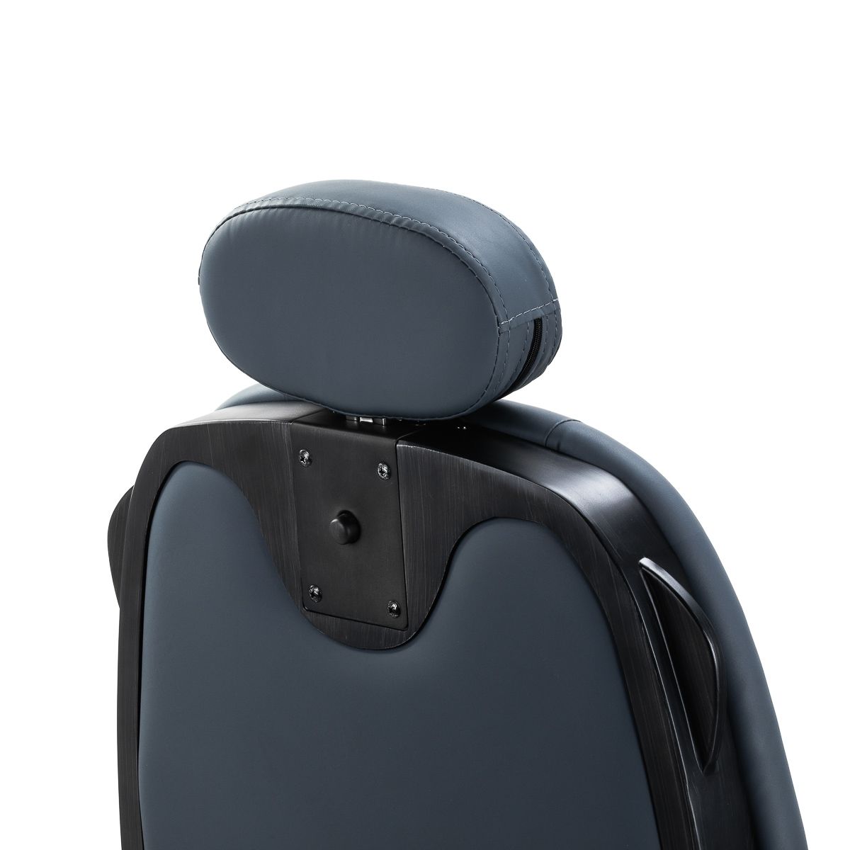 Barberstol Gabbiano Francesco graphite med brushed frame second class