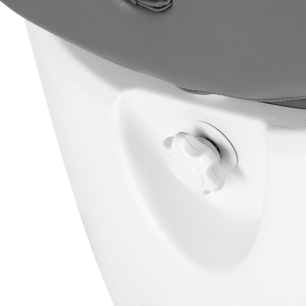 Elektrisk fotpleiestol Azzurro 870s pedikyr 3 motorer grå