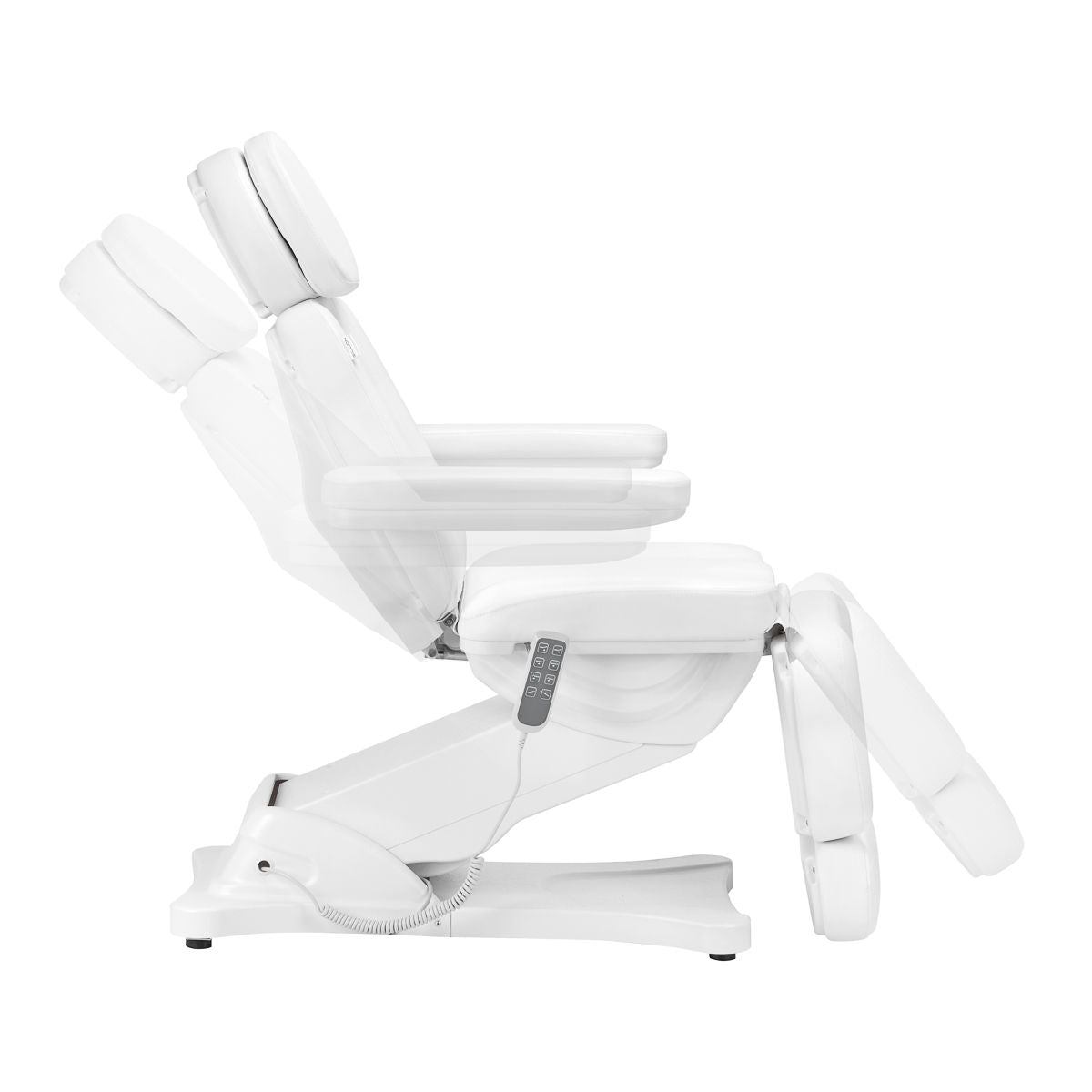 Elektrisk behandlingsstol SILLON CLASSIC 4 motorer med cradle hvit